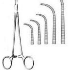 Mixter Forceps, Fully Curved, Delicate 8.1/4″ (21cm)